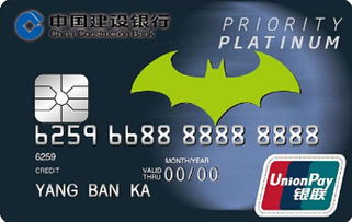 建行龙卡超级英雄信用卡-蝙蝠侠(徽章版)