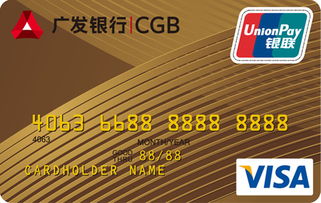 广发银行标准信用卡 金卡(VISA)